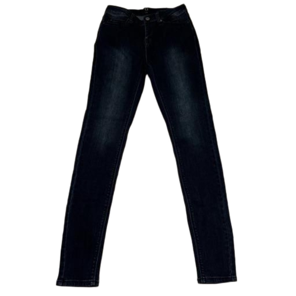 G by Giuliana Forever Stretch Denim Blue Jeans Size 2 Pockets Zip Button Front
